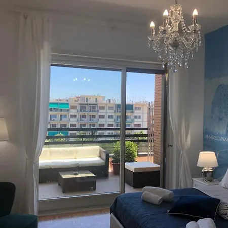 Mareluna Penthouse - Luxury & Rooftop Lägenhet Salerno