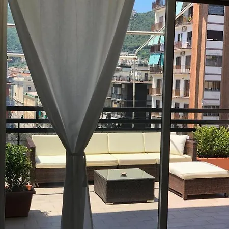 Mareluna Penthouse - Luxury & Rooftop Lägenhet Salerno