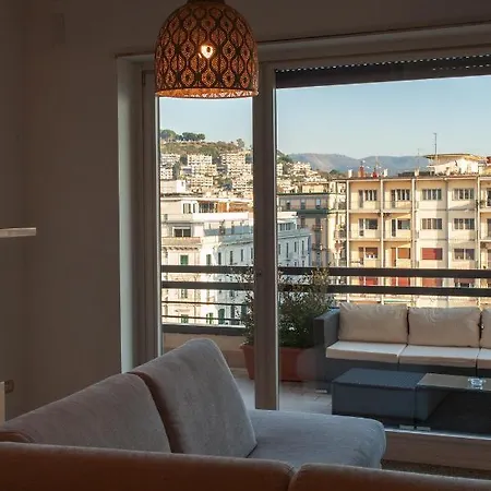 Lägenhet Mareluna Penthouse - Luxury & Rooftop Salerno